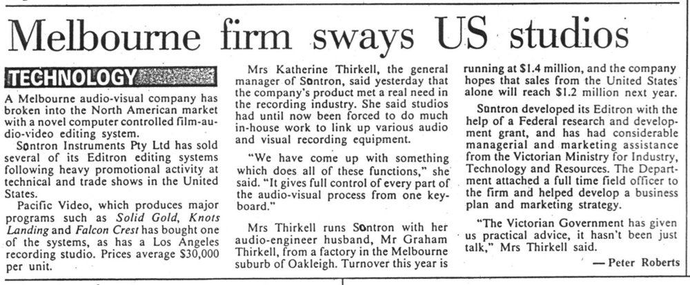 FinReview May 1986 Sontron Editron story edit sml
